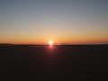 Zonsondergang boven Cap Griz Nez.