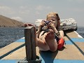 Fotograaf aan boord.