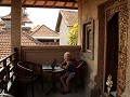 Rekenen op ons terras.