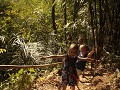 Onderweg naar de waterval.