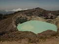 Bijzonder gekleurd kratermeer.