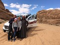 Met de jeep van Mzied, Wadi Rum verkennen.