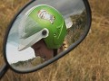 Lisse heeft de coolste helm.