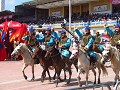 Paardenrace, worstelen en boogschieten behoren tot