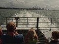 De ferry naar Auckland.