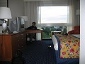 Onze kamer in een 4-sterrenhotel in Evere.... Hier
