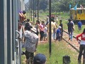 KANCHANABURI. Met de trein naar de Soy yok noi-wat
