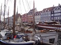 Daar in dat kleine café aan de haven van Kopenhage
