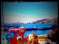 Een schattige verwelkoming aan Lago Titicaca 