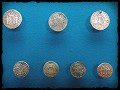 Authentieke zilveren munten