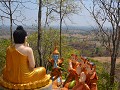 Samen met Boeddha genoten we van het uitzicht.
