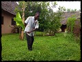 Gras maaien op Afrikaanse wijze