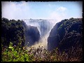 Machtige watervallen opgeven door een prachtige na