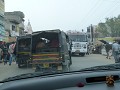 Upon leaving Delhi... The traffic comes from all d