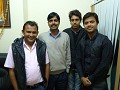 The team of India by Car and Driver: boss Ramesh, 