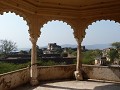 Leaving the fort behind, view from the highest poi