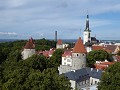 de skyline van Tallinn