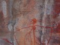 Aboriginal rotstekening 