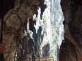 Inside the massive cave