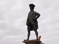 Hier...op deze plaats...heeft James Cook zijn eers