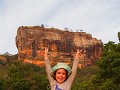 Ready to climb Sigiriya rock