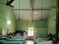 Een gewone ziekenzaal in het ziekenhuis in Honavar