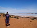  Lake Hart , zoutmeer onderweg naar Port Augusta