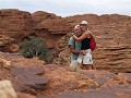 the Kings Canyon in the Red Centre,een heel ander 