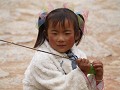 mooi tibetaans meisje