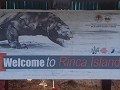 bestemming Rinca Island bereikt