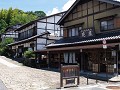 we beginnen aan de Nakasendowandeling in Magome (i