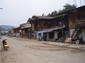 terug in Huay Xai, een stoffig dorpje