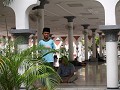 zicht in de moskee