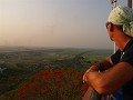 op Mandalay Hill voor de zonsondergang
