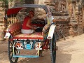 aan de Thagyahis tempel in oud Bagan