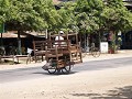  3 houten banken vervoeren met de fiets?...geen pr