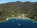 langs de Queen Charlotte drive