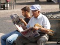 gezellig verpozen op de Plaza Mayor