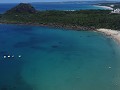 Shiaowan beach en Kenting beach met ertussen Frog