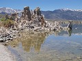Mono Lake met zijn grillig gevormde zoutafzettinge