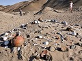 Nazca: cementerio profanado